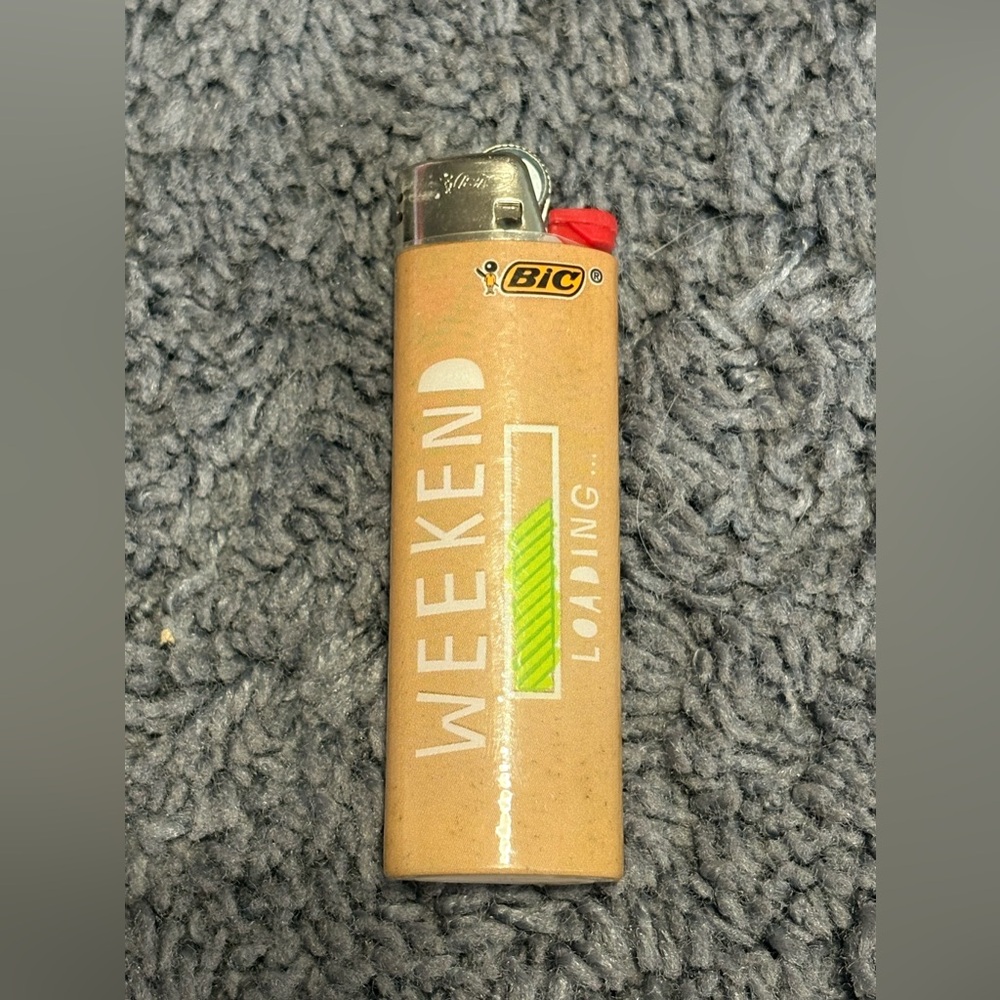 NWT Bic “weekend loading” lighter